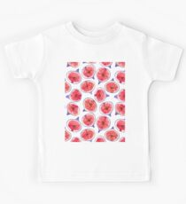Fig slices watercolor Kids Tee