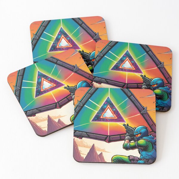 Item preview, Triangle UFO Encounter: Future Soldiers designed and sold by GrizzlyCollective.