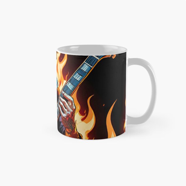 Item preview, Inferno Riff: Guitarist on Fire designed and sold by GrizzlyCollective.