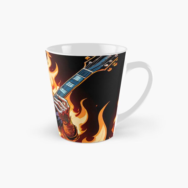 Item preview, Inferno Riff: Guitarist on Fire designed and sold by GrizzlyCollective.