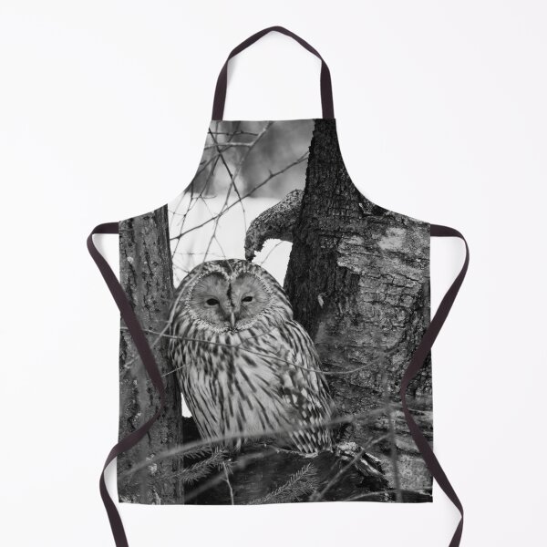 Item preview, Black eyed beauty. Ural owl bw designed and sold by Jouko Lehto Photography.