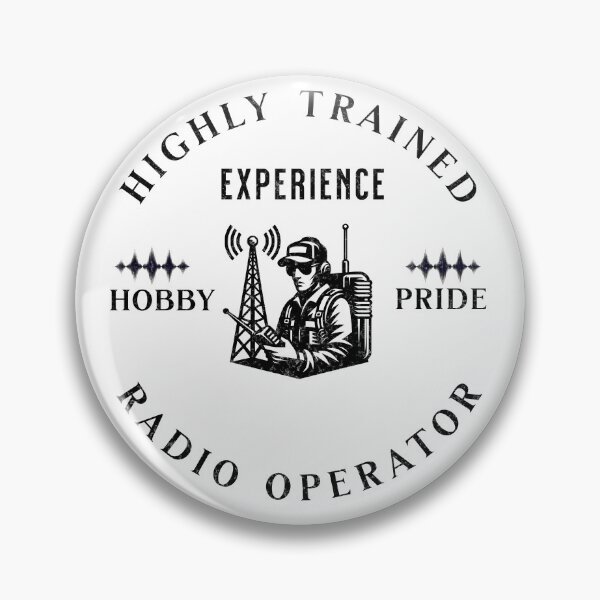Item preview, Highly Trained Radio Operator Amateur Radio Ham Radio Cool Gifts For Amateur Radio Lovers Radio Operators Amateur Radio Enthusiast designed and sold by Waves-of-Art.