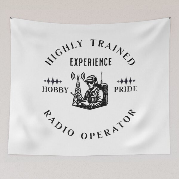Item preview, Highly Trained Radio Operator Amateur Radio Ham Radio Cool Gifts For Amateur Radio Lovers Radio Operators Amateur Radio Enthusiast designed and sold by Waves-of-Art.