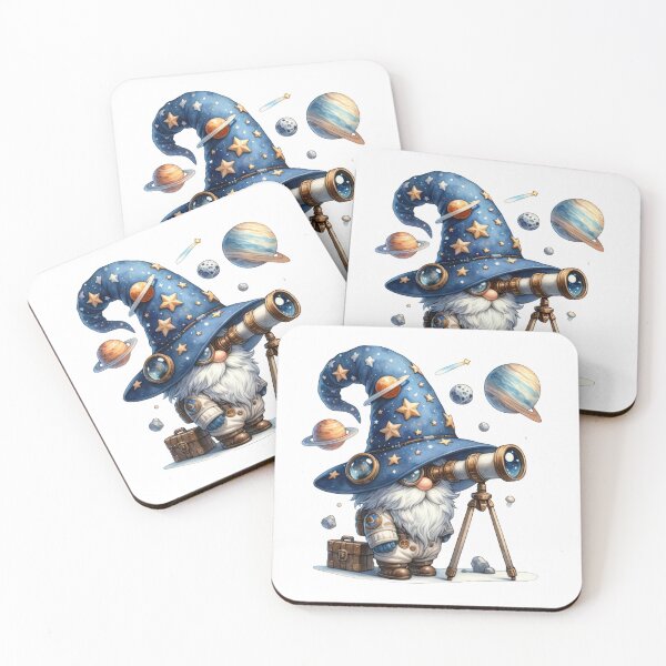 Item preview, Cute Astronaut Gnome and Space designed and sold by Magnuna.