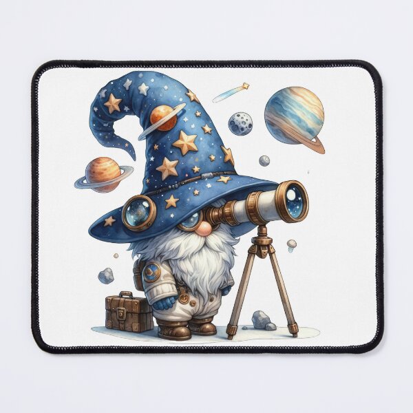 Item preview, Cute Astronaut Gnome and Space designed and sold by Magnuna.