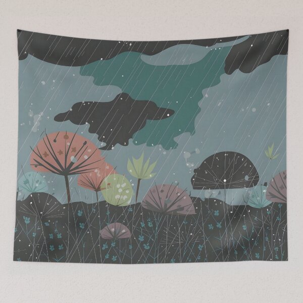 Item preview, spring thunderstorm designed and sold by pluielegere.