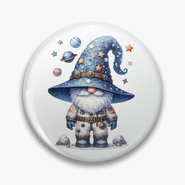 Item preview, Cute Astronaut Gnome and Space designed and sold by Magnuna.