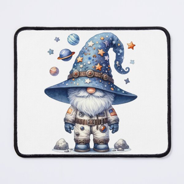 Item preview, Cute Astronaut Gnome and Space designed and sold by Magnuna.
