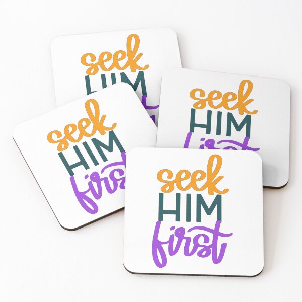 Item preview, Seek Him First designed and sold by PurdyCDesigns1.