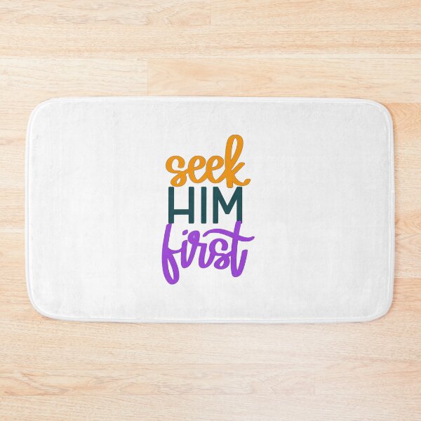Item preview, Seek Him First designed and sold by PurdyCDesigns1.