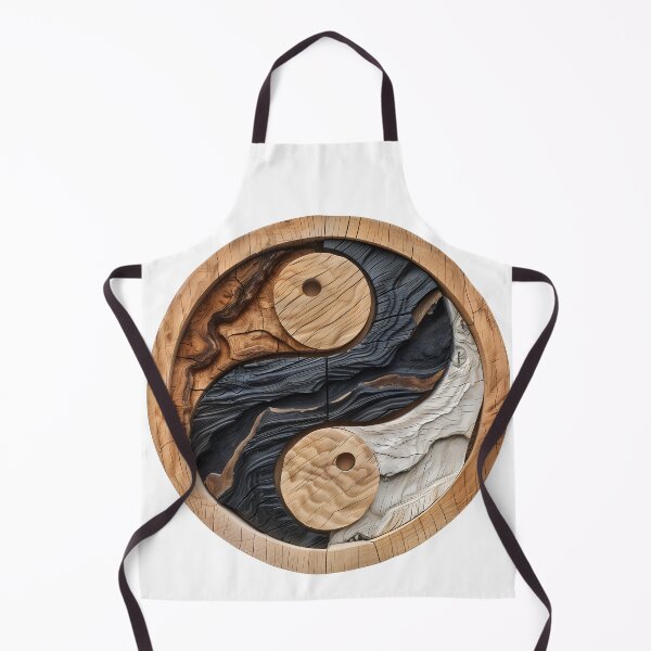 Item preview, Circular wooden Yin Yang Logo designed and sold by Radibor78.
