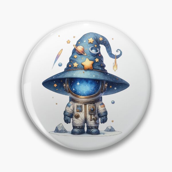 Item preview, Cute Astronaut Gnome and Space designed and sold by Magnuna.