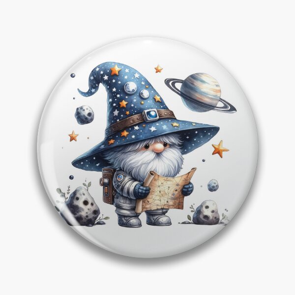 Item preview, Cute Astronaut Gnome and Space designed and sold by Magnuna.