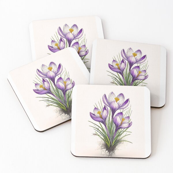 Item preview, Joyful Crocuses designed and sold by Blue Horse Photo Magic.
