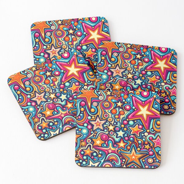 Item preview, Trippy Stars designed and sold by I-I-Trading-Co.