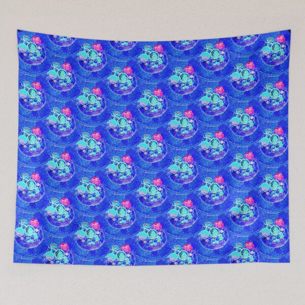 Item preview, Circles And Balls In Blue designed and sold by Kay Brewer.