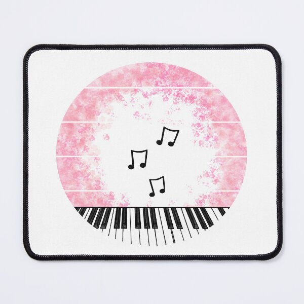 Item preview, Floral Piano Japanese Cherry Blossom Pianist Musician designed and sold by doodlerob.