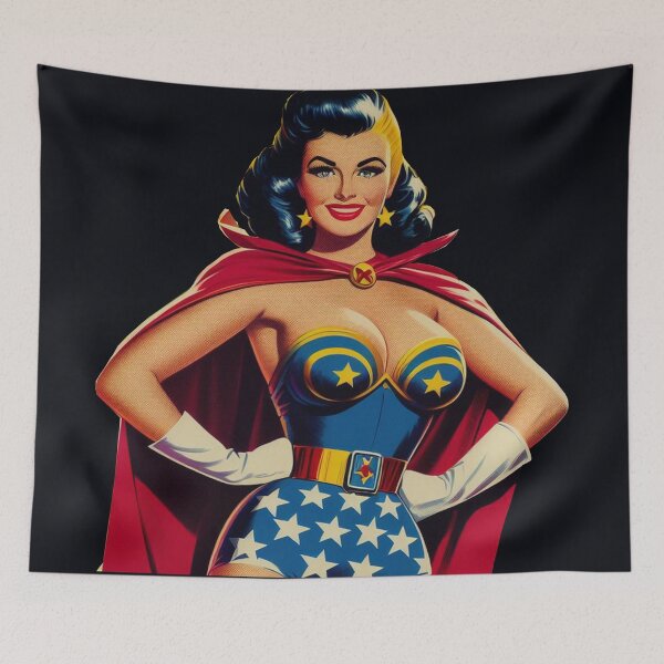 Item preview, Vintage Fantasy Pin-up designed and sold by PulpVintage.
