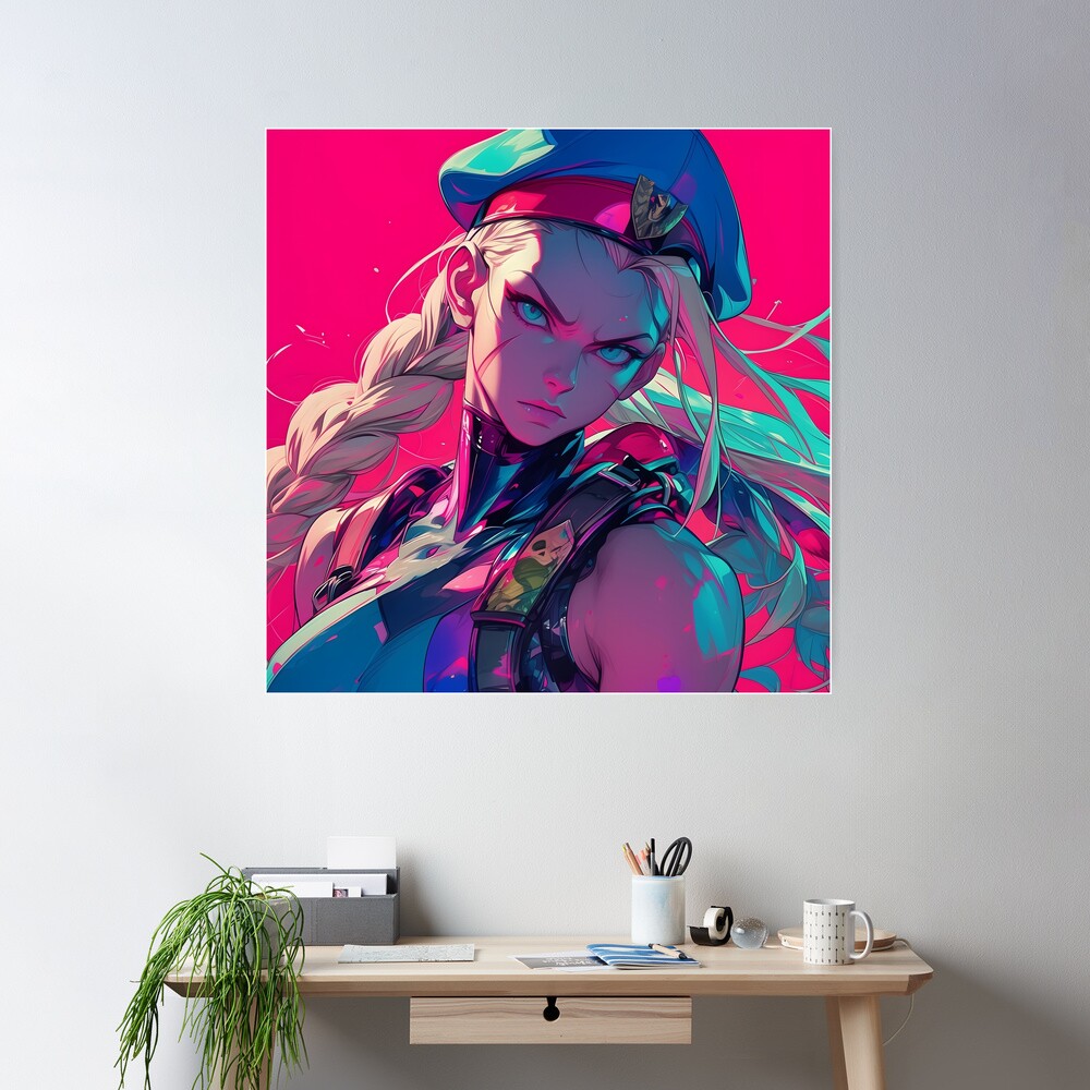 Cammy 高画質ハイビジョンアニメポスター5枚セット Super Rare CAPCOM Street Fighter II Poster Cammy Ver. Grand