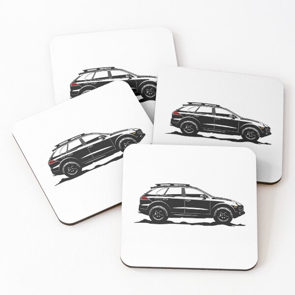 Item preview, Porsche Cayenne Off Road Ovaerland Illustration  designed and sold by blackdogshop.