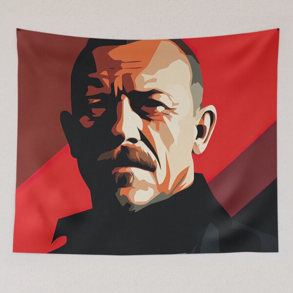 Item preview, John Steinbeck | Red minimalism designed and sold by ComicsFactory.