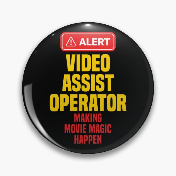 Item preview, Video Assist Operator Making Movie Magic Happen designed and sold by NermilioDesigns.