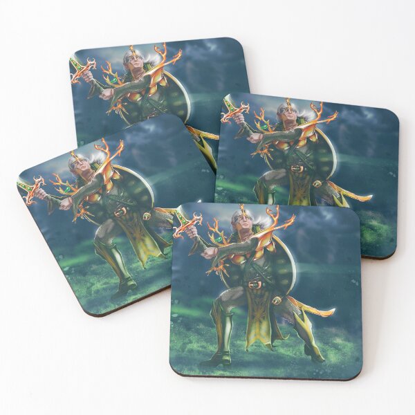 Item preview, A magician elf warrior ready to fight designed and sold by François Roebben.
