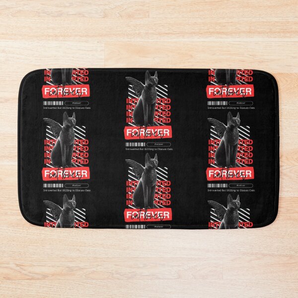Item preview, Introverted But Willing to Discuss Cats designed and sold by blancheart1.
