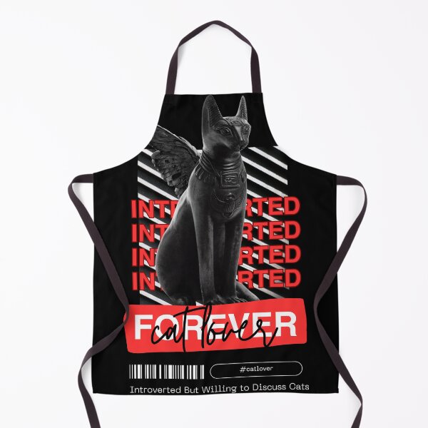 Item preview, Introverted But Willing to Discuss Cats designed and sold by blancheart1.