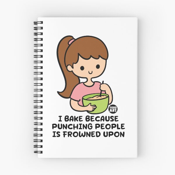 Item preview, I BAKE PUNCHING FROWNED UPON designed and sold by TODD GOLDMAN.