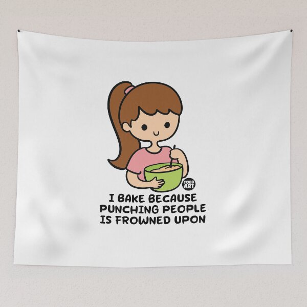 Item preview, I BAKE PUNCHING FROWNED UPON designed and sold by TODD GOLDMAN.