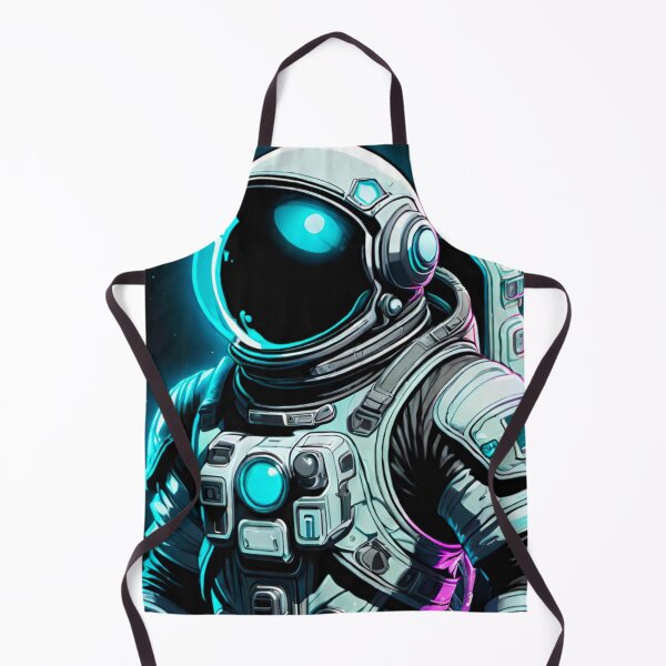 Item preview, Cosmic Harmony: Blue and Pink Astronaut designed and sold by GrizzlyCollective.
