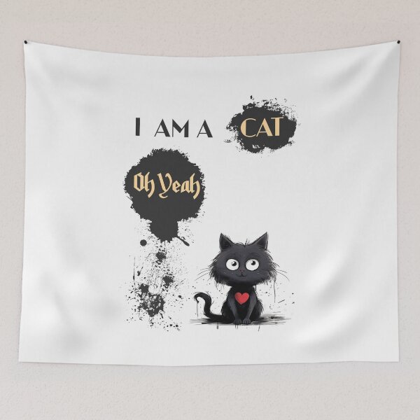 Item preview, I am Cat Oh Yeah ! designed and sold by DavidBriot.