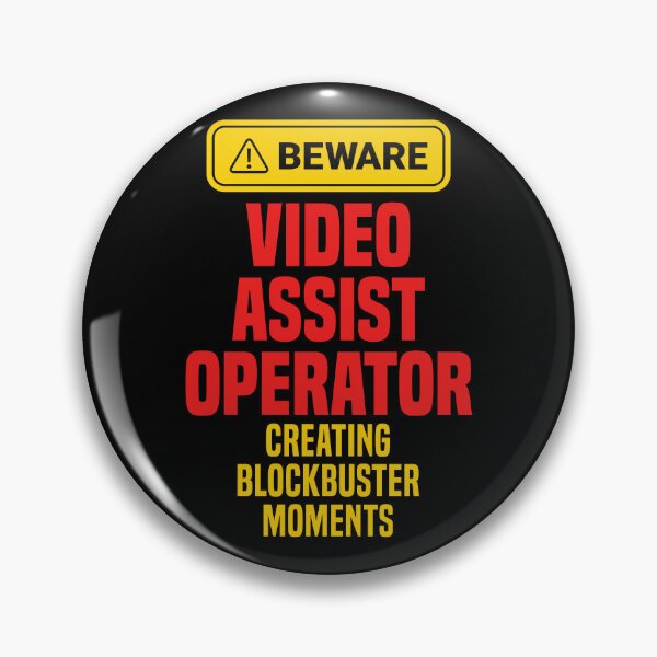 Item preview, Video Assist Operator Creating Blockbuster Moments designed and sold by NermilioDesigns.