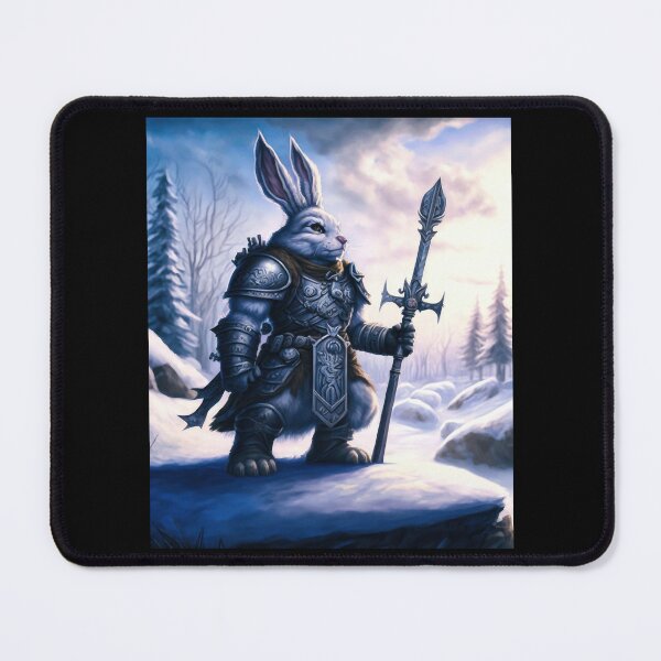 Item preview, Bunny Deathknight Warcraft inspired fanart designed and sold by KochErick.