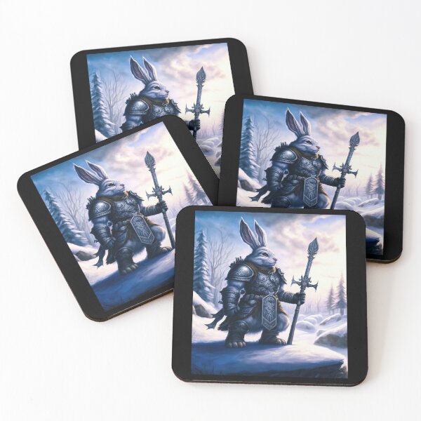 Item preview, Bunny Deathknight Warcraft inspired fanart designed and sold by KochErick.