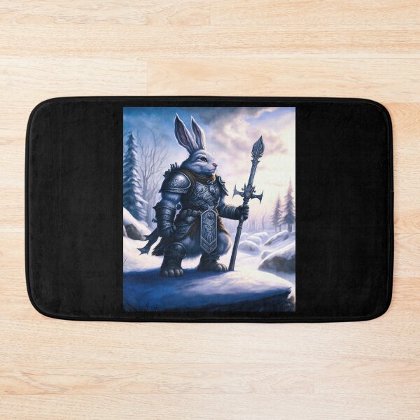 Item preview, Bunny Deathknight Warcraft inspired fanart designed and sold by KochErick.