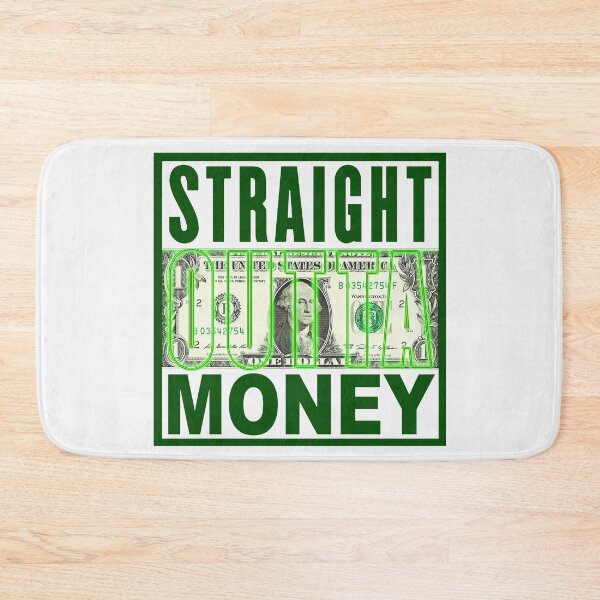 Item preview, Straight Outta Money;  designed and sold by StickerApe.