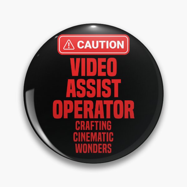 Item preview, Video Assist Operator Crafting Cinematic Wonders designed and sold by NermilioDesigns.