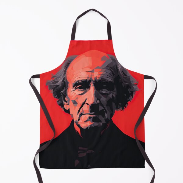 Item preview, John Stuart Mill | Red minimalism designed and sold by ComicsFactory.