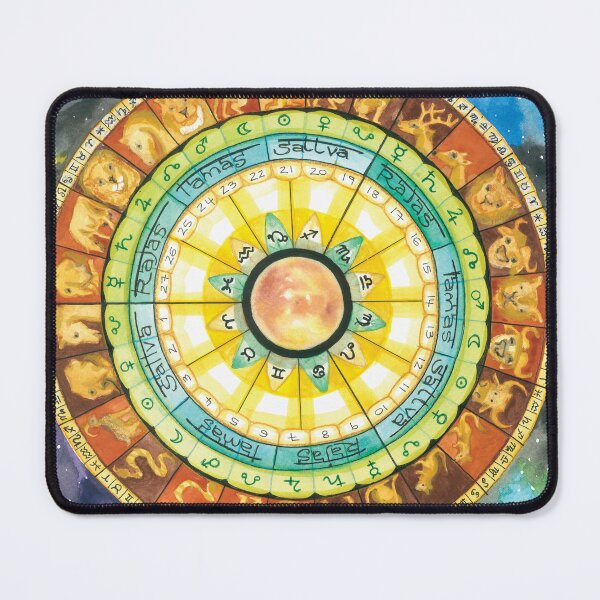 Item preview, Vedic Astrology Yoni Kuta Mandala with Animals designed and sold by michellegerber.