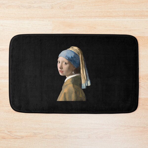 Item preview, Girl with a Pearl Earring Cutout Johannes Vermeer (1665) famous painting designed and sold by EmeraldeaArt.