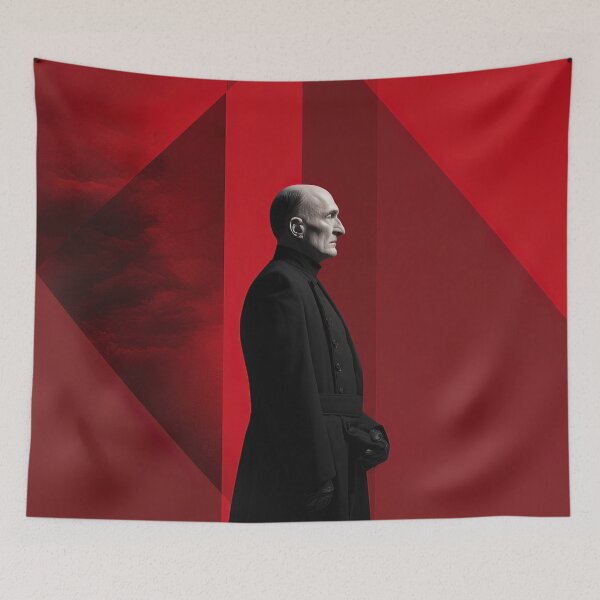 Item preview, John Stuart  | Red minimalism designed and sold by ComicsFactory.