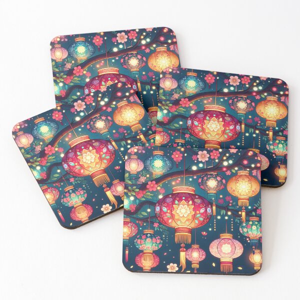 Item preview, Paper Lanterns At Night designed and sold by I-I-Trading-Co.