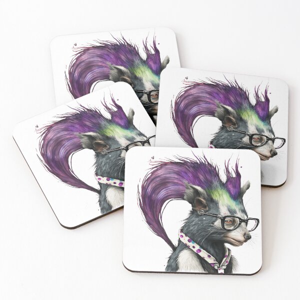 Item preview, Punk skunk designed and sold by Vilemo.