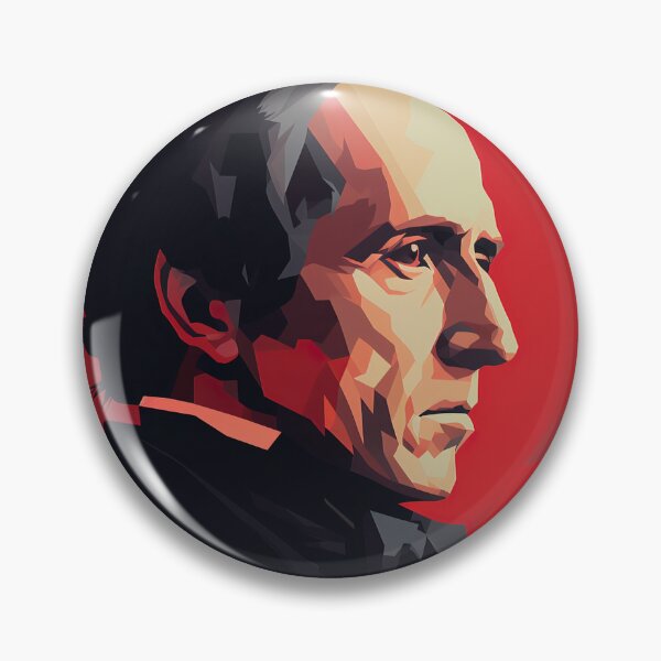 Item preview, John Tyler | Red minimalism designed and sold by ComicsFactory.