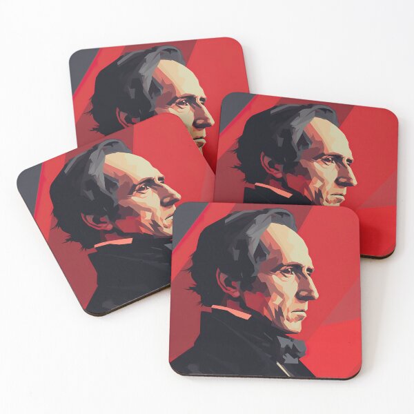 Item preview, John Tyler | Red minimalism designed and sold by ComicsFactory.