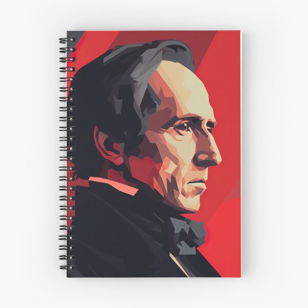 Item preview, John Tyler | Red minimalism designed and sold by ComicsFactory.