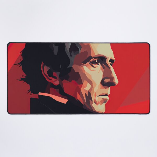 Item preview, John Tyler | Red minimalism designed and sold by ComicsFactory.