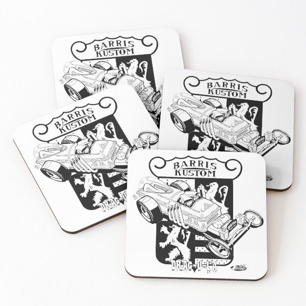 Item preview, The Munsters  DRAG-U-LA White Border designed and sold by Barris Kustom City.
